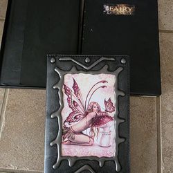 Faux Leather Fairy notebook