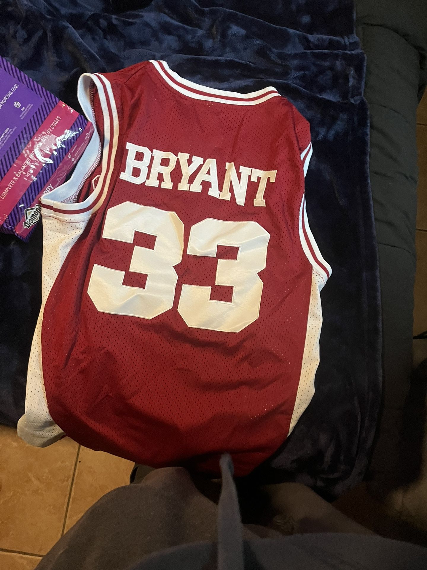 Kobe Bryant High school Lower Merion High school jersey stitched.