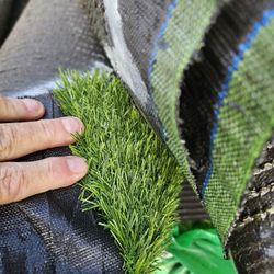 artificial grass NEW  .80 a sq.  All Green