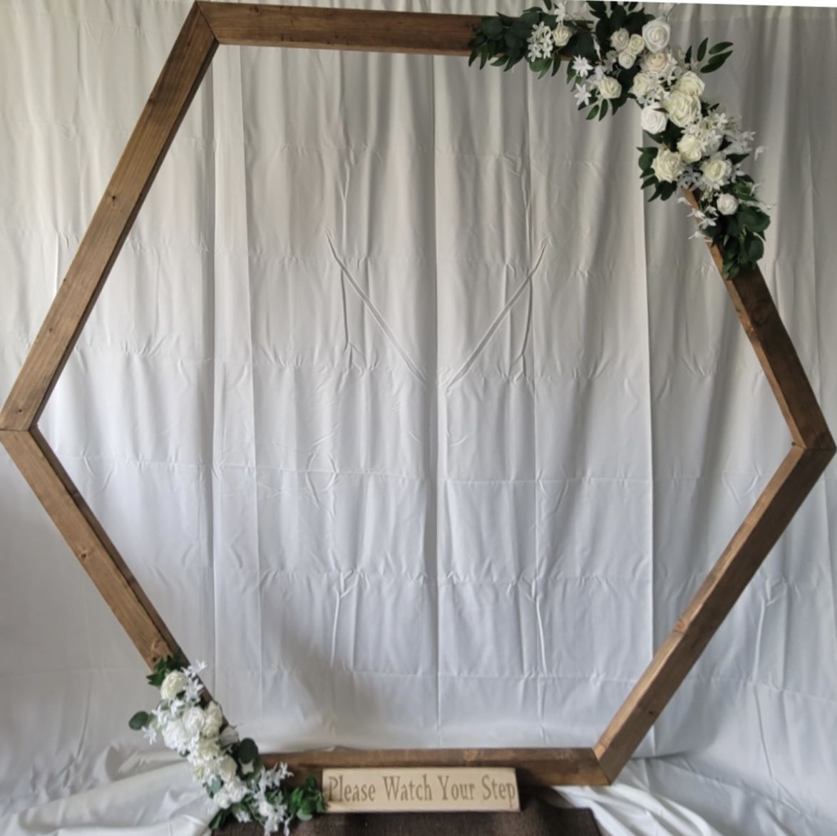 Wooden Arch 7ft Tall *folds in half