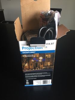 Snowflake projector