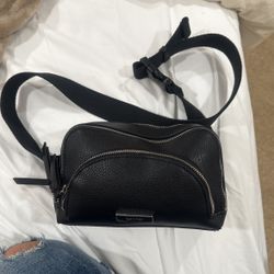Calvin Klein Leather Fanny Pack