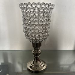 Beautiful Metal And glass Candle Holder 
