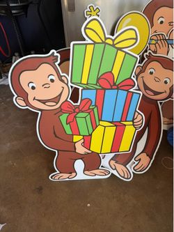 Curious George Birthday Decor