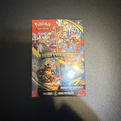  Pokemon Trading Card Game - Mega Evolution - Booster Bundle (SEALED)