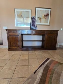 Wood Extra Long Buffet