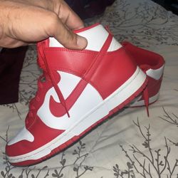 Red/White Nikes