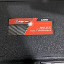 Snap On Vacuum Test Kit