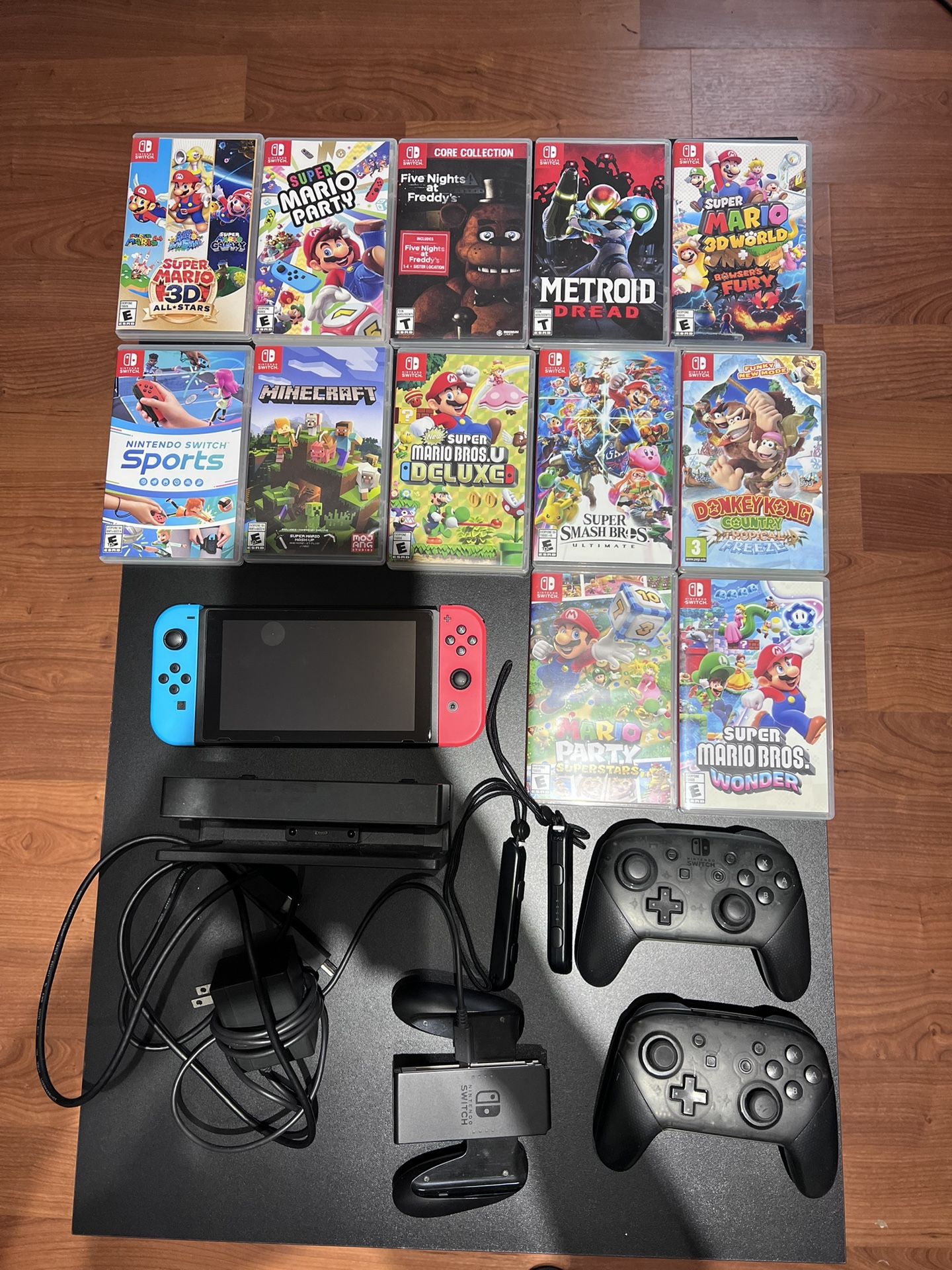 Nintendo Switch with Games
