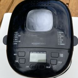 Amazon Basics Programmable Bread Maker, 2 Pounds,nonstick Automatic.