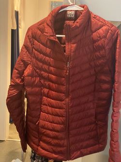 32 Heat Puffer Jacket Red