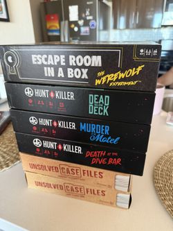 6 Murder Mystery Board Games