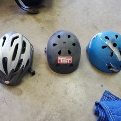 3 Kids Helmets