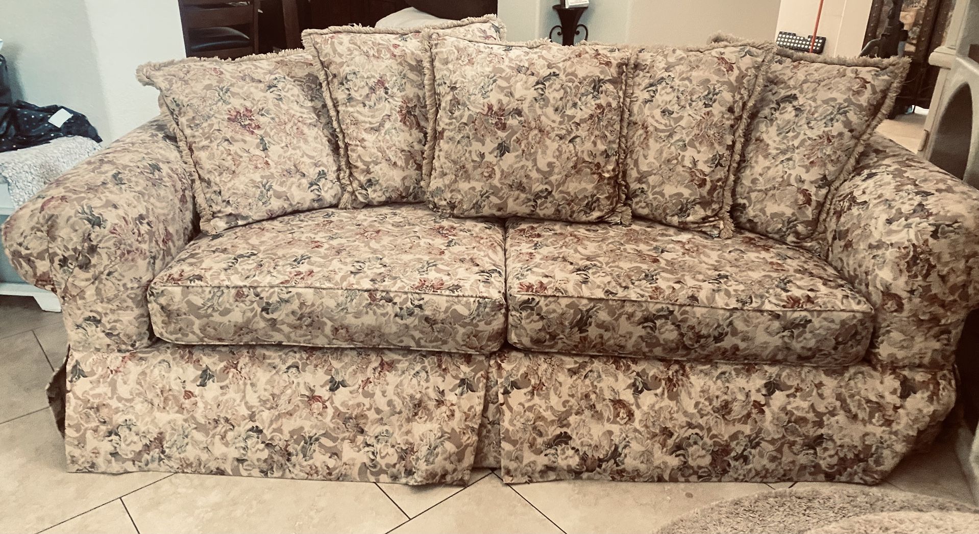 Floral Sofa