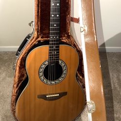 Vintage Ovation 1612 with hard case