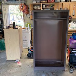 Big Sheet Metal Wardrobe