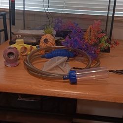 Fish Tank with Accessories plus extras