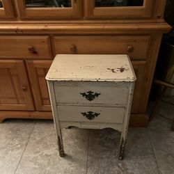 Antique Nightstand, Sewing Dresser
