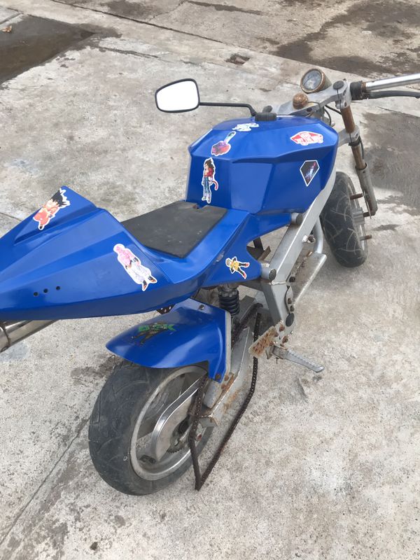 Pocket bike frame no engine good conditions 100 obo for Sale in Winton
