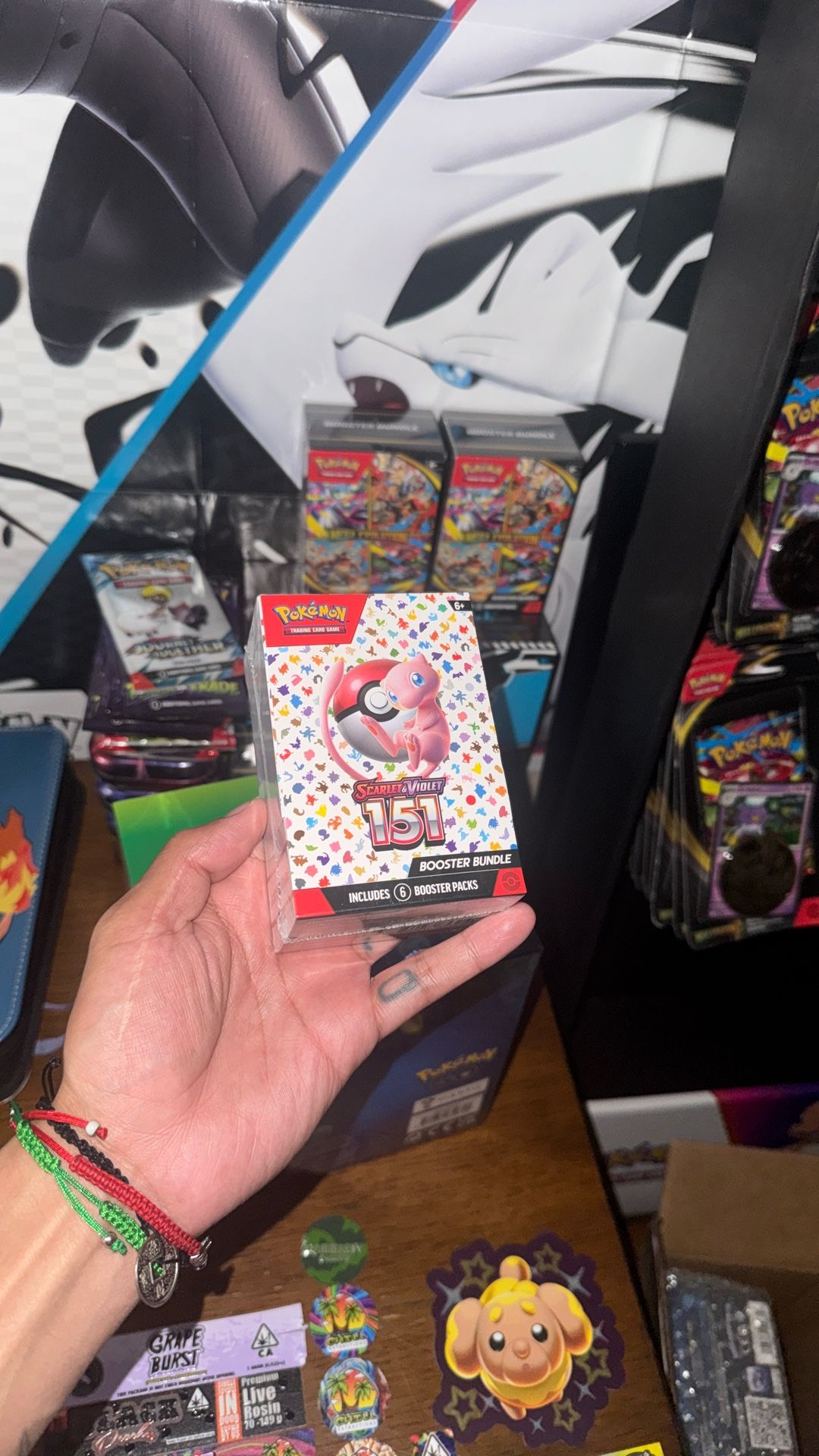 Scarlet And Violet 151 Booster Bundle 6 Pack Pokemon Cards