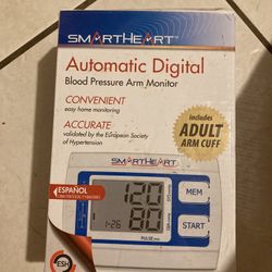  New in the box digital blood pressure monitor