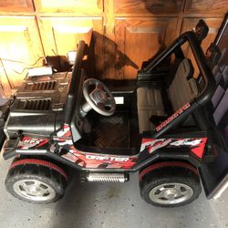 Jeep With Recharge Battery 