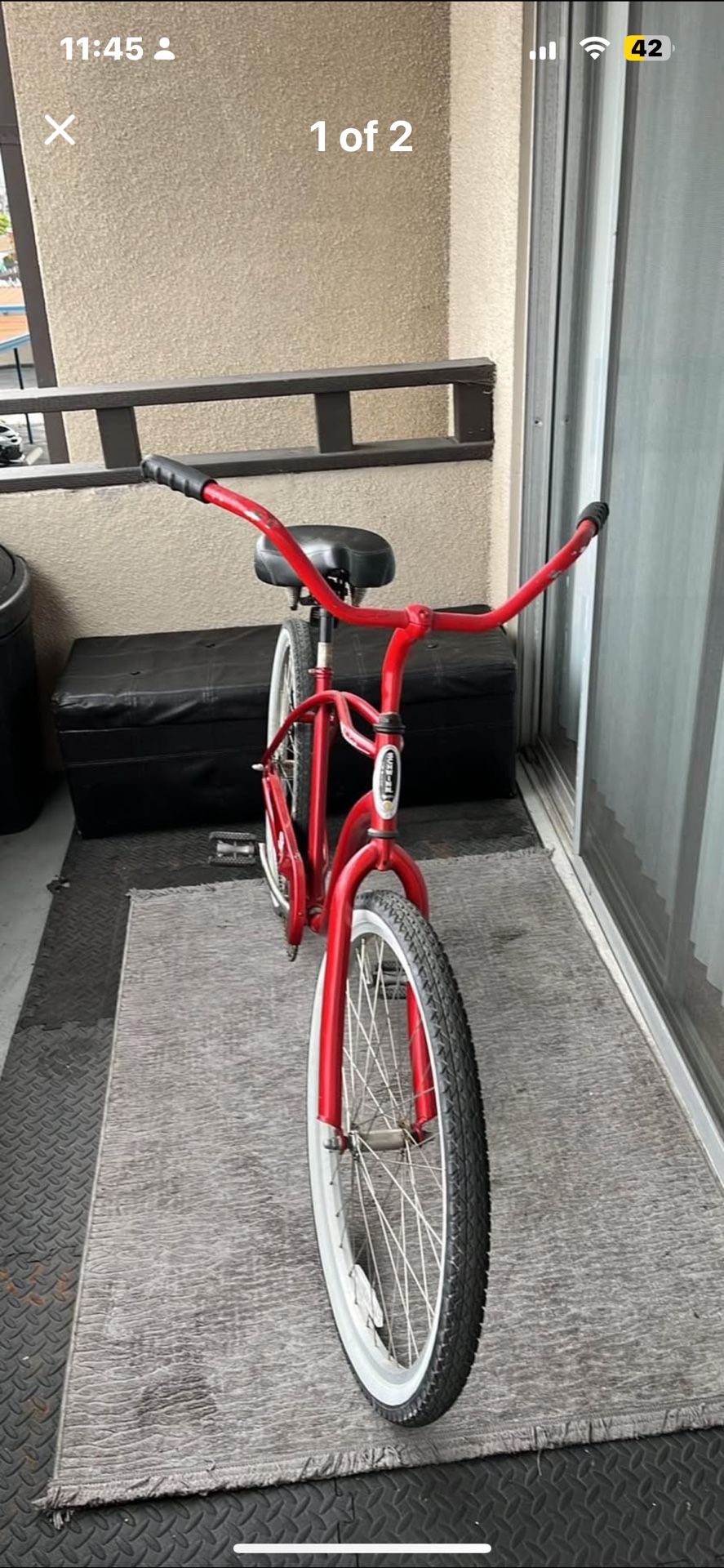 Red Beach Cruiser