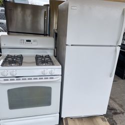 Combo Top- Freezer Refrigerator & Gas Stove