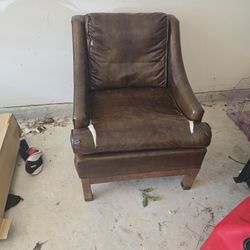 Lether Chair 