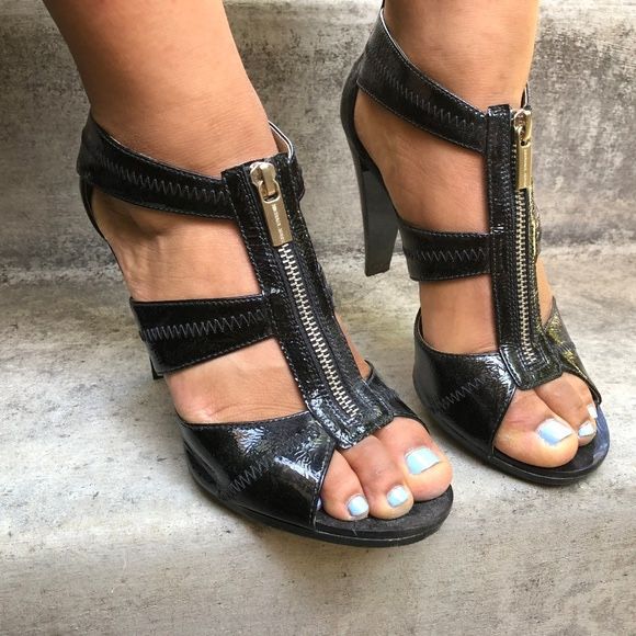 Michael Kors Zipper Heels size 8.5 M