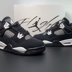  JORDAN 4 RETRO ’WHITE THUNDER  many more styles and colors all available