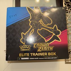 🔥 Pokemon Crown Zenith ETB 🔥