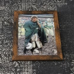 Joe Namath Jets NFL Muddy Game Framed Photo Print 8.5"x11"