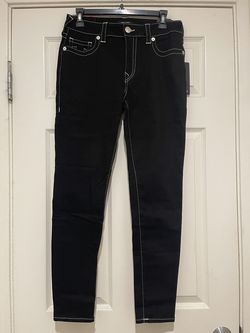 New True Religion Black Skinny Jeans Size 30
