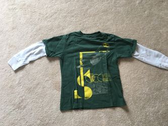 Long sleeve gap kids soccer shirt