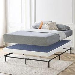 Full Size Mattress 10 Inch With Box Springs & Metal Bed Frame Set New From Factory Available All Size Same Day Delivery