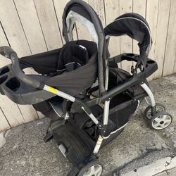 Double Baby Stroller 