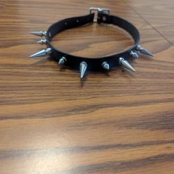 Custom Handmade Leather Chokers And Wristbands 
