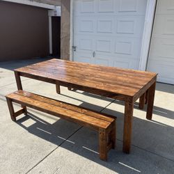 NEW 7ft Outdoor Dining Set - Made To Order