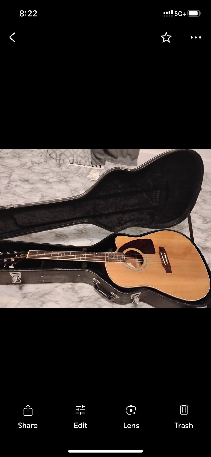 Electric Guitar Brand Epiphone/ Model AJ200SCE