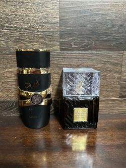 Cologne bundle (Lattafa khamrah qahwa and Lattafa asad)