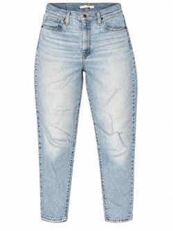 Levi’s High Waisted Mom Jeans Women’s Size 29 Light Blue Wash Tapered Leg