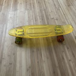 Sunset Penny Board (wheels Light Up)