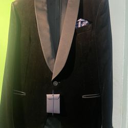 Men Louis Vuitton Velvet Evening Cocktail Blazer 