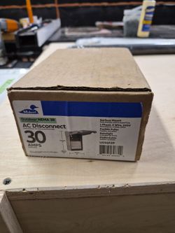 30 Amp Disconnect