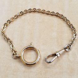 Gold Plated Vest Chain.