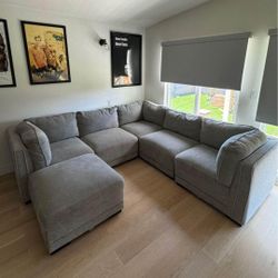 MODULAR GREY EXPANDED BRAND NEW SECTIONAL SAME DAY DELIVERY 
