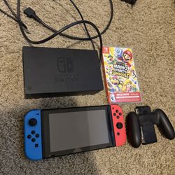 Nintendo Switch Bundle – Console + Controllers + 4 Games (Must Sell by 1/18 | OBO) 