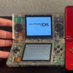 NINTENDO DS LITE CLEAR READ DESCRIPTION PLEASE!