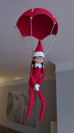 Elf On The Shelf Parachute/Custom Elf On The Shelf